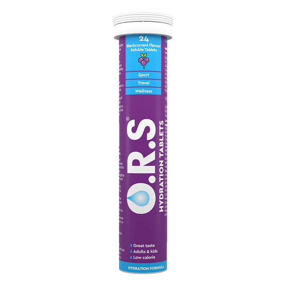ORS Soluble Tablets Blackcurrant