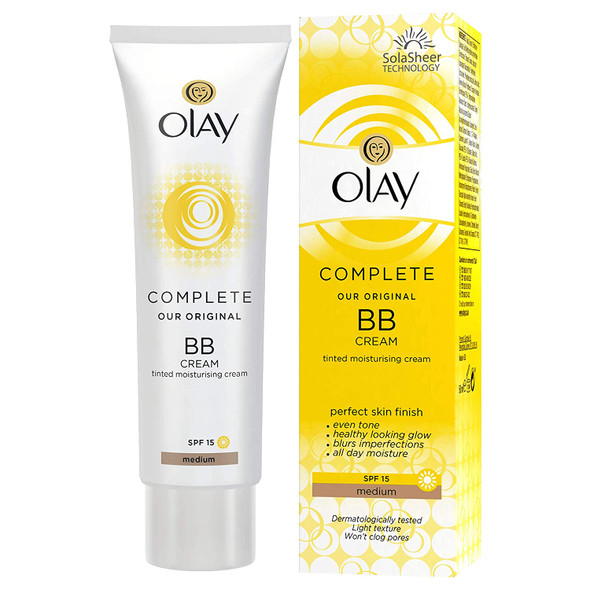 Olay Complete Bb Cream Spf15 Skin Perfecting Tinted Moisturiser 50Ml - Medium