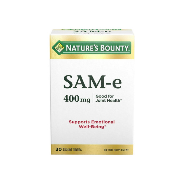 Nature'S Bounty Sam-E 400 Mg Tablets Double Strength 30 Tablets