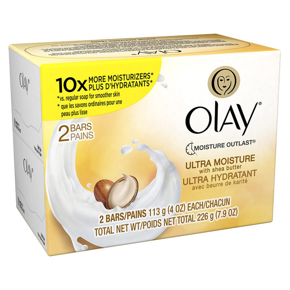 Olay Ultra Moisture Beauty Bars - 2 CT