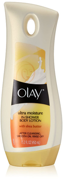 Olay Body Ultra Moisture In-Shower Body Lotion with Shea Butter, 15.2 oz.