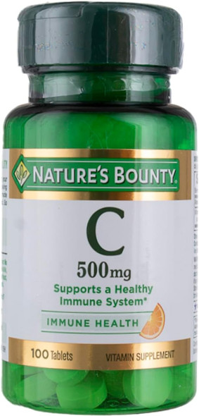 Nature's Bounty Vitamin C 500mg 100 Tablets Nature's Bounty Vitamin C 500mg 100 Tablets