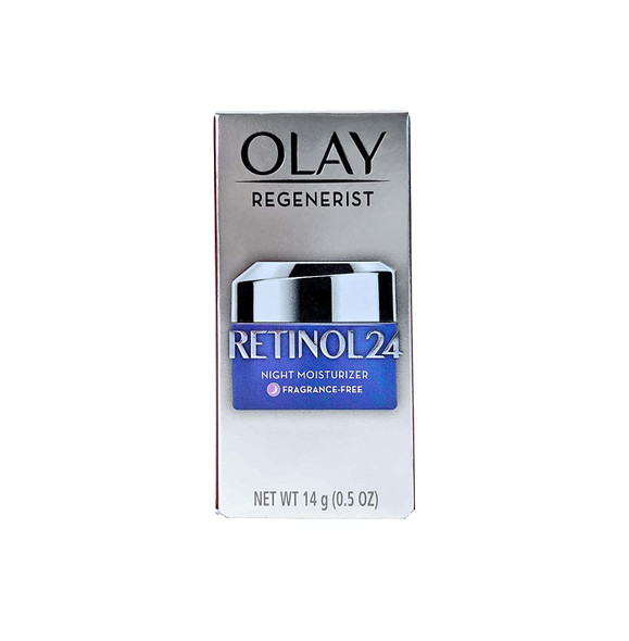 Olay Regenerist RETINOL 24 Night MOISTURIZER cream, MINI SIZE, 0.5 Fl Oz (14 g) EACH, Fragrance Free