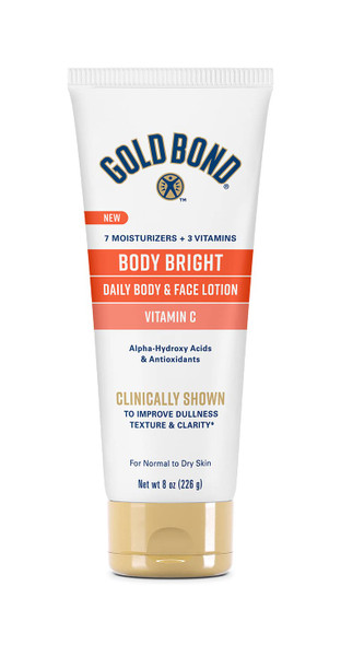 Gold Bond Body Bright Body & Face Lotion 8 oz.