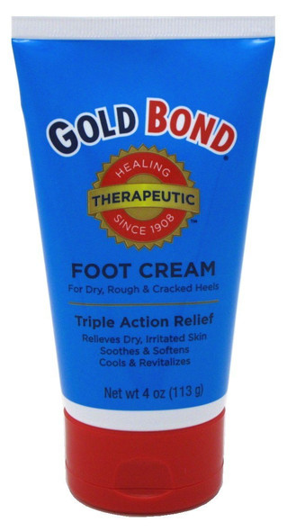 Gold Bond Foot Cream Triple Action, 4 Ounce
