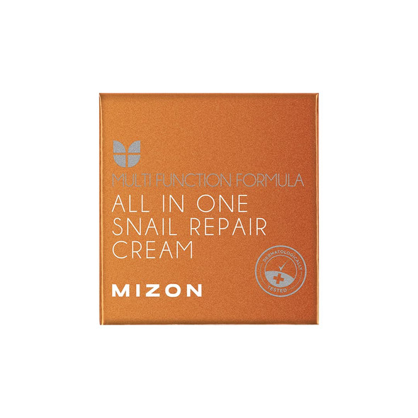 MIZON Snail Repair Cream, Face Moisturizer with Snail Mucin Extract, All in One Snail Repair Cream, Recovery Cream, Korean Skincare, Wrinkle & Blemish Care (2.53 Fl Oz (Pack of 1))