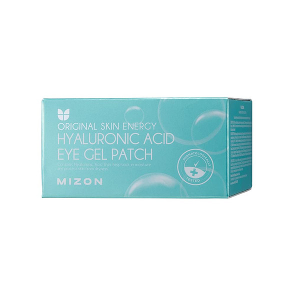 MIZON Hyaluronic Acid Eye Gel Patch, Collagen Patches, Eye Masks, Treatment for Puffy Eyes, Eye Pads for Dark Circles, Under Eye Bags, Wrinkle Care, Moisturizing, Improves Elasticity (30 PAIRS )