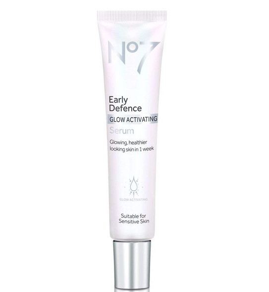 No7 Early Defence GLOW ACTIVATING Serum 30ml