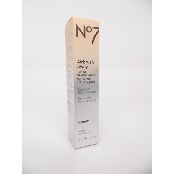 No7 Airbrush Away Tinted Skin Perfector Medium - 1.35oz Medium