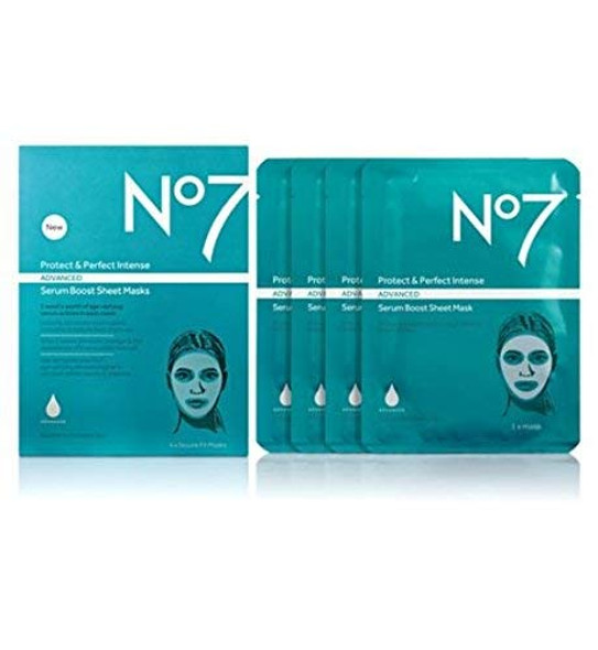 No7 Protect & Perfect Intense ADVANCED serum boost sheet masks