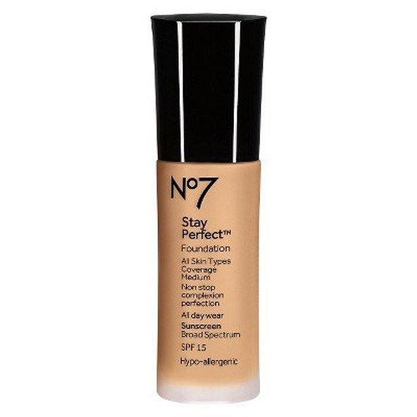 No7174; Stay Perfect FoundationÂ SPF 15 Latte - 1oz Latte