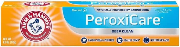 Arm & Hammer PeroxiCare Healthy Gums plaque Removal tooth paste 6 oz