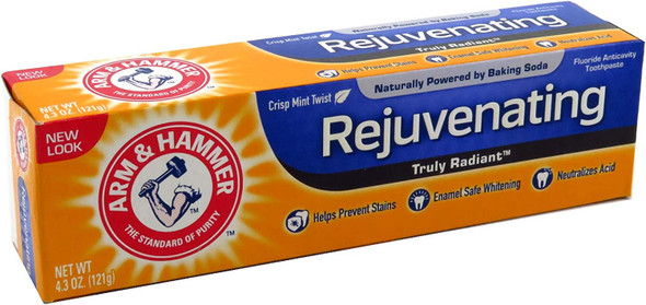 Arm & Hammer Toothpaste Truly Radiant Whitening 4.3 Ounce (127ml) (2 Pack)