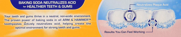 ARM & HAMMER Advance White Baking Soda & Peroxide Toothpaste, Extreme Whitening 4.3 oz ( Pack of 6)