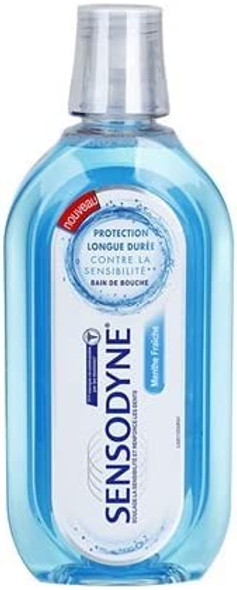 Sensodyne Long Lasting Sensitivity Protection Mouthwash, Alcohol Free 500ml [European Import] - 3 Count