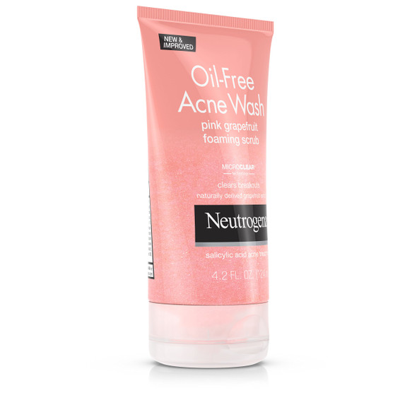 Neutrogena Naturals Acne Foaming Scrub 4.2 Oz