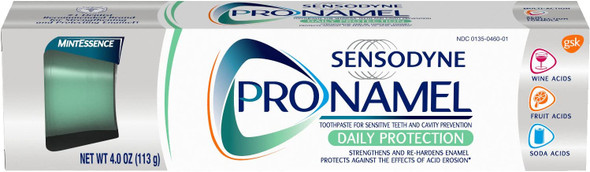 Sensodyne ProNamel Mint Essence Toothpaste, 4 oz. (Pack of 2)