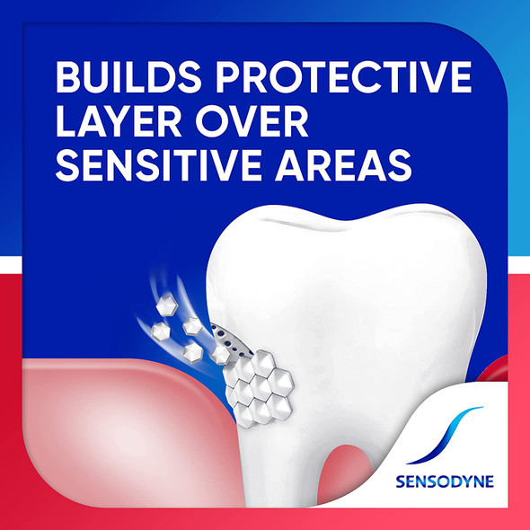 Sensodyne Sensitivity & Gum Sensitive Toothpaste for Gingivitis & Treatment, Clean & Fresh, 3.4 Oz, Pack of 4