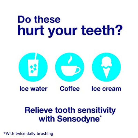 Sensodyne Rapid Relief whitening toothpaste 3.4 oz