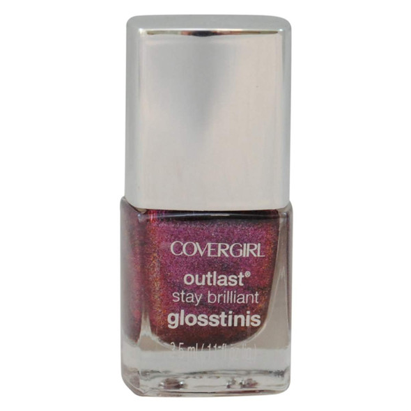 Covergirl Outlast Glosstinis Capitol Collection Nail Gloss 620 Pyro Pink