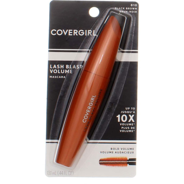 CoverGirl LashBlast Volume Mascara, Black Brown [810], 0.44 oz