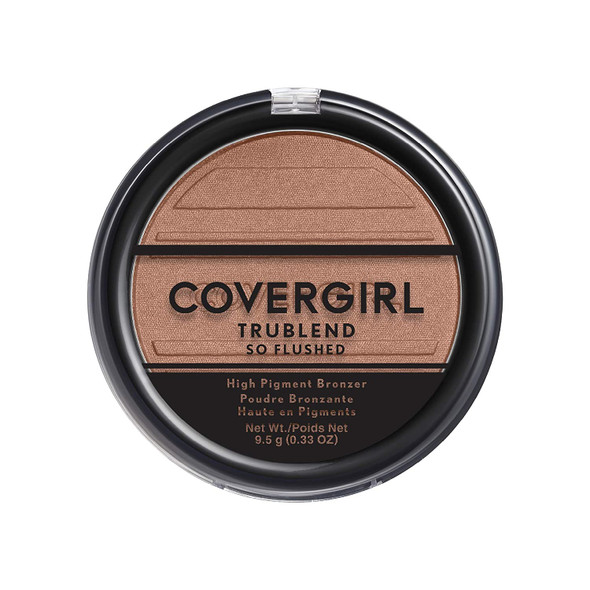 COVERGIRL COVERGIRL Trueblend so Flushed High Pigment Blush & Bronzer, Sunset Glitz, Sunset Glitz, 0.33 Ounce