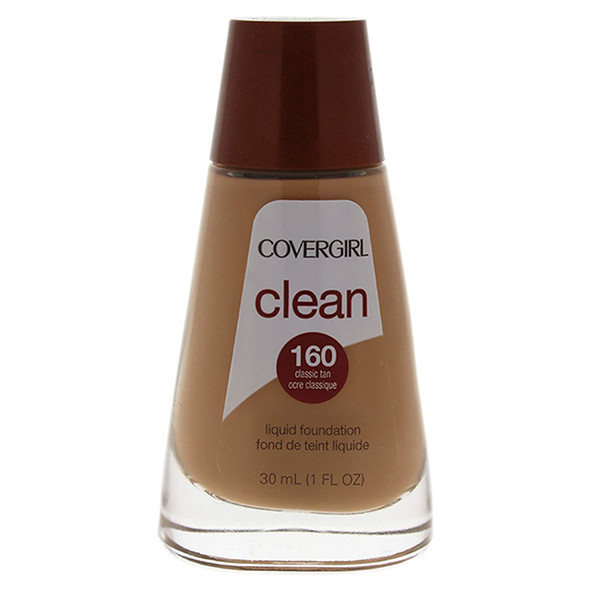 Covergirl Clean Makeup Foundation 160 Classic Tan