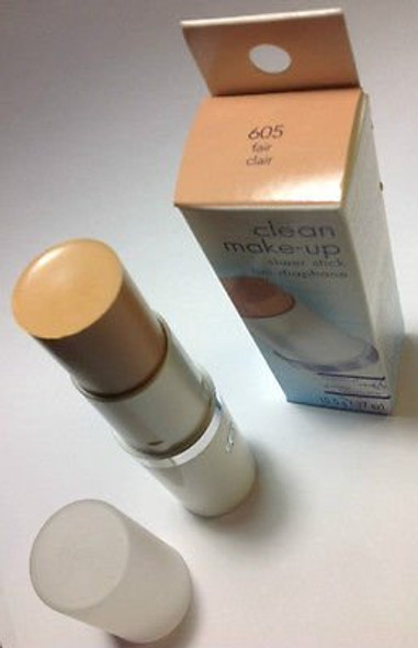 Covergirl Clean Make-up Sheer Stick Fair #605 Full Size.