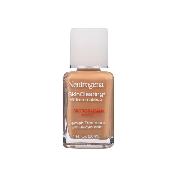 Neutrogena Skinclearing Oil-Free Makeup, [105] Caramel 1 oz