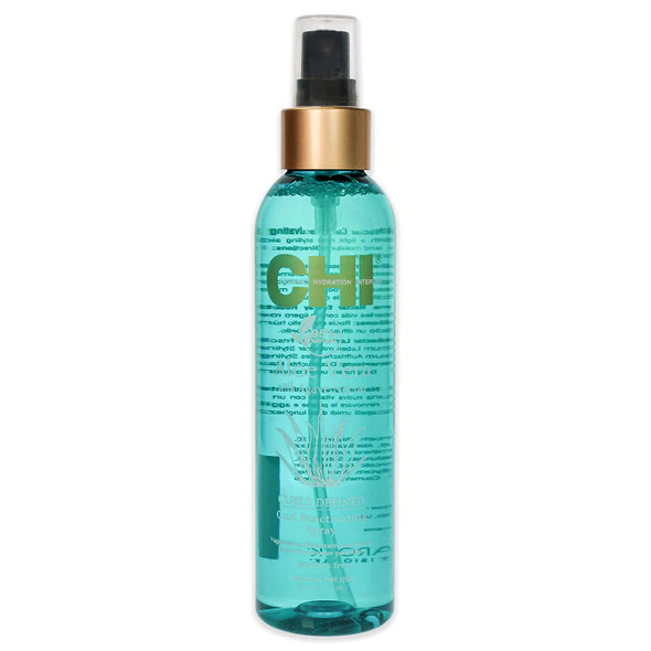 CHI Aloe Vera Curl Reactivating Spray, 95% Natural, Sulfate, Paraben and Gluten Free, 6 Fl Oz