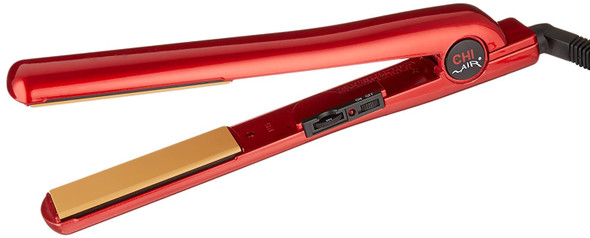 CHI Tourmaline Ceramic Hairstyling Iron 1" in Fire Red