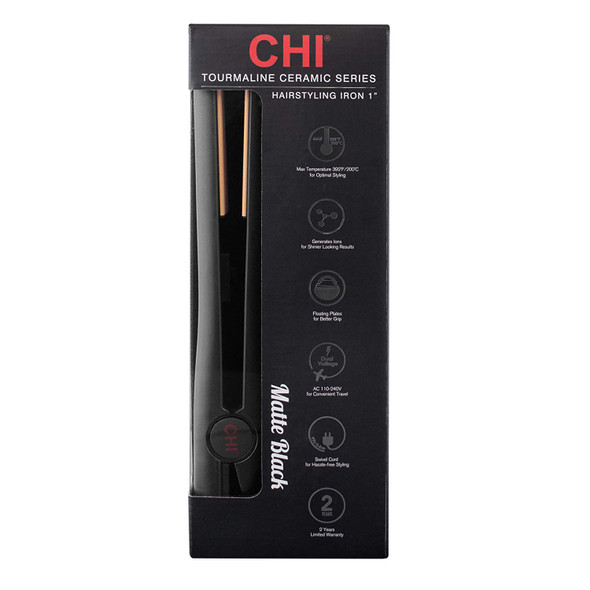 CHI Professional 1-Inch Ceramic Tourmaline Hairstyling Flat Irons