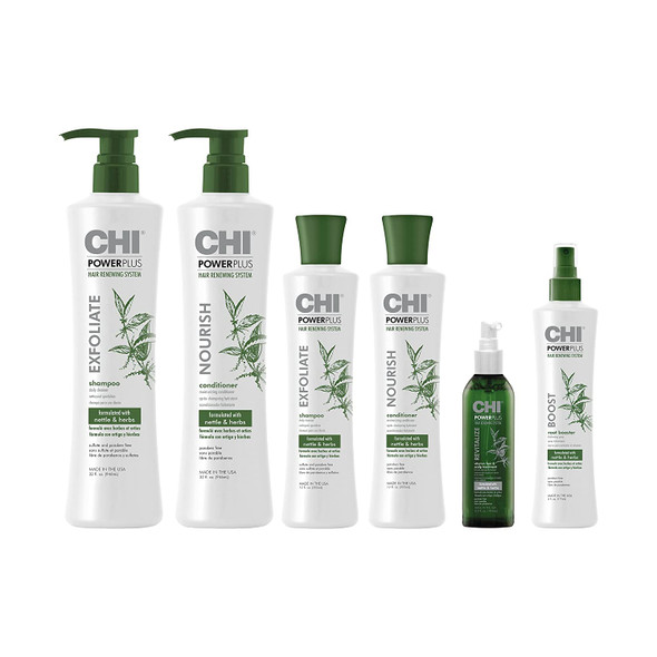 CHI Powerplus Scalp Renew System Exfoliate Shampoo, 32 Fl Oz