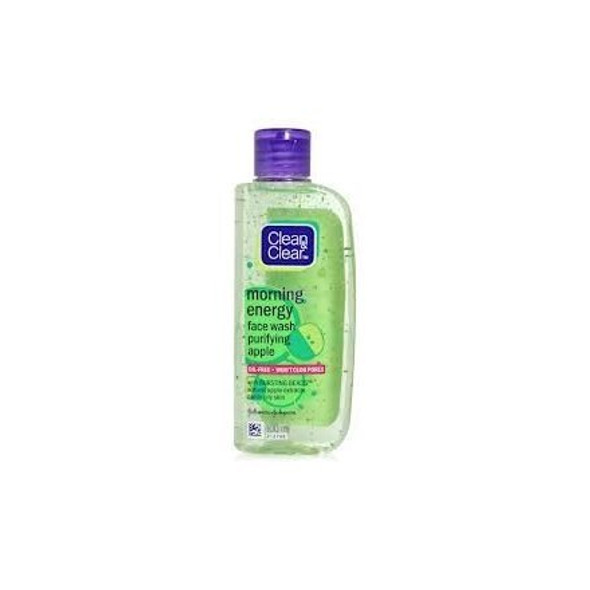 Clean & Clear Morning Energy Face Wash Purifying Apple, Oil Free, Won't Clog Pores 100 Ml