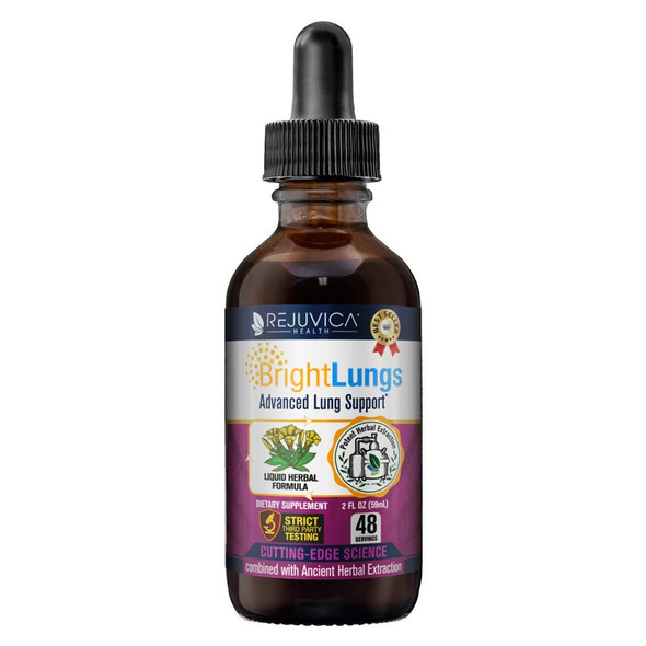 Bright Lungs - Lung Cleanse & Detox for Lung & Respiratory Health | Fast-Acting Liquid Formula