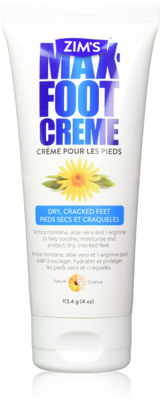 Zim's Max Foot Creme 4 oz, (Pack of 1)