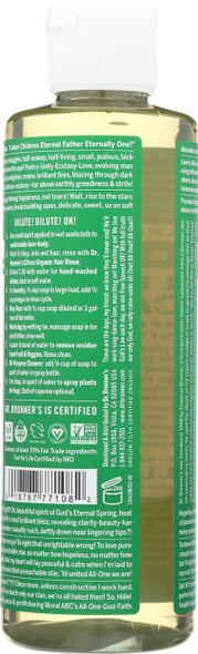 DR. BRONNER'S, CASTILE LIQ SP,OG3,ALMOND 8 Fl Oz EA 1