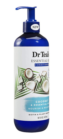 Dr Teal's Conditioner, Coconut & Essential Oils 16 Fl Oz