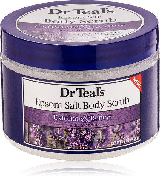 Dr Teal's Body Scrub with Lavender, 16 ounce (SHOMALISR3220)