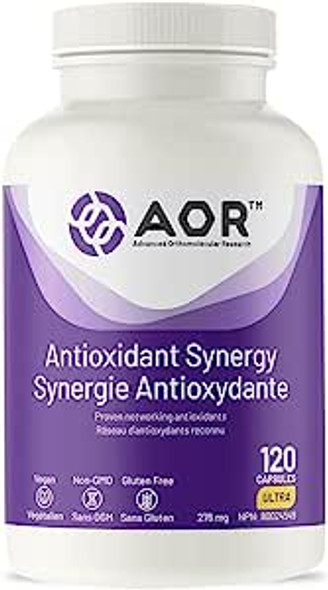 Aor Antioxidant Synergy, 120 Vcaps