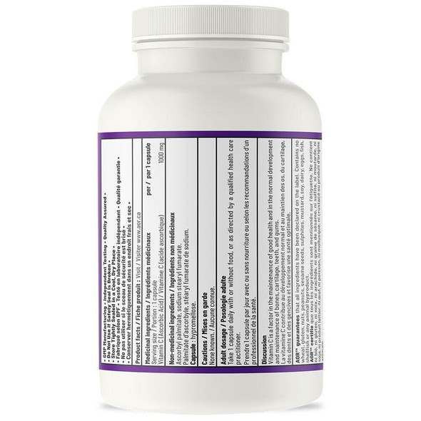 Aor Vitamin C 1000 Mg 100 Vegcaps