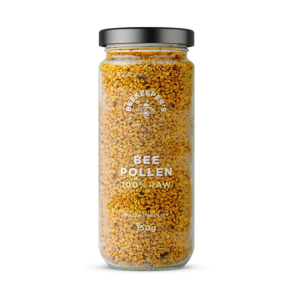 Beekeepers Naturals 100 Raw Canadian Bee Pollen -150g