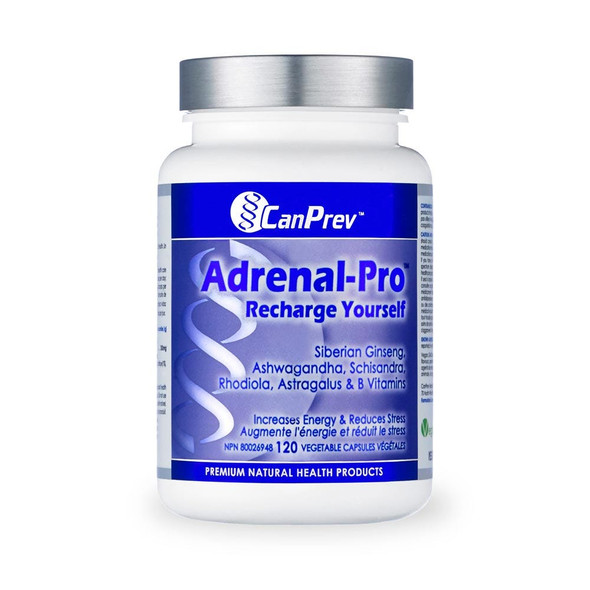 CanPrev AdrenalPro Recharge Yourself Energy & Stress 120 vcaps
