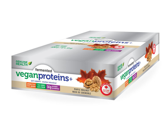Genuine Health Vegan Proteins  Maple Walnut Bar