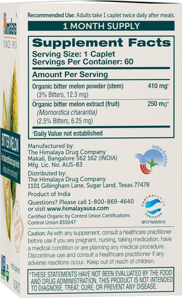 Himalaya Bitter Melon 60 Ct