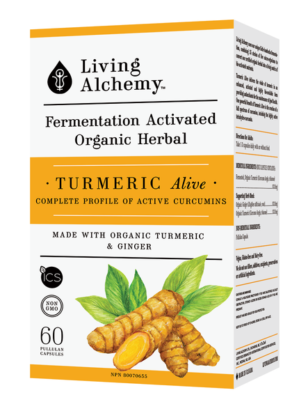 Living Alchemy Turmeric Alive 120 Capsules