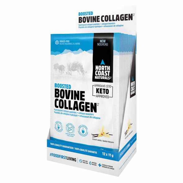 North Coast Naturals Vanilla Boosted Bovine Collagen - 11g