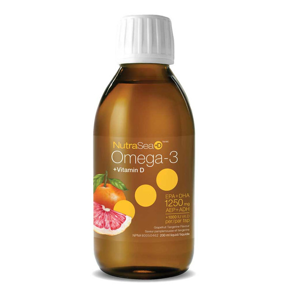 NutraSeaD Grapefruit Tangerine 200ml