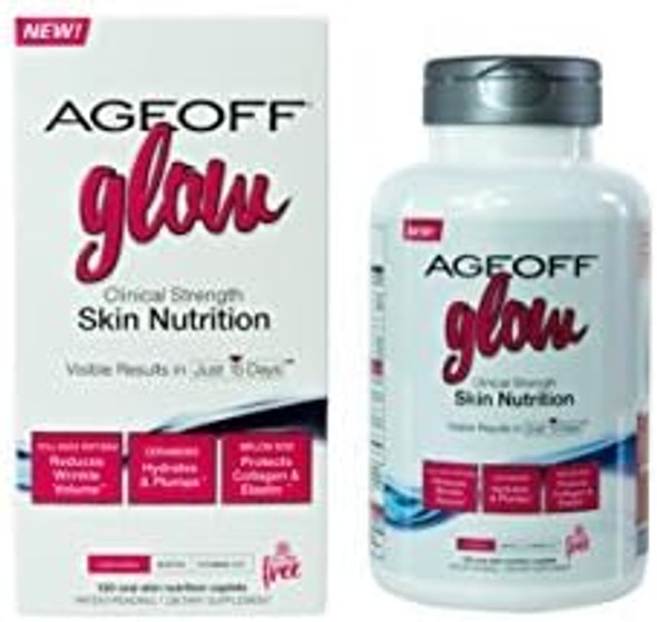 Nuvocare Health Sciences Ageoff Glow Skin Nutrition - 180 Capsules