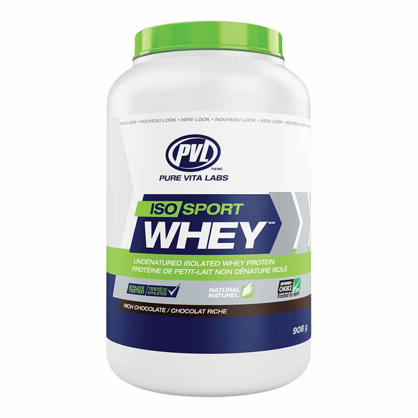PVL Chocolate ISO Sport Whey Protein - 908g